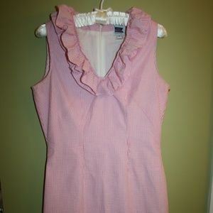 JUST MADRAS PREPPY STRIPED SHIFT DRESS LILLY LIKE